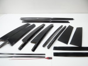 BMW X3 E83 SHADOW LINE LISTWY DRZWI