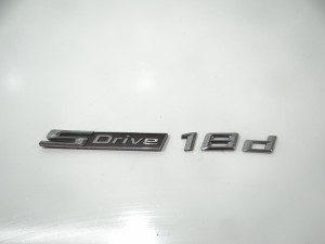 NAPIS EMBLEMAT SDRIVE 18d BMW X1 F48