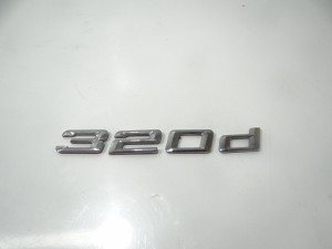 NAPIS EMBLEMAT BMW E90 LCI 320D
