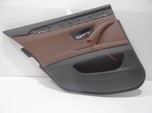 BOCZEK DRZWI LEWY TYLNY BMW F10 F11 EU