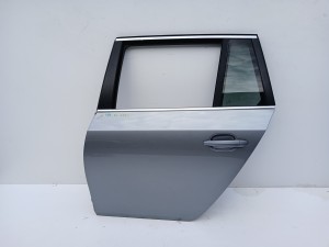 DRZWI LEWE TYLNE TYŁ BMW E61 SILBERGRAU A08/7