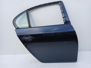 DRZWI PRAWY TYŁ TYLNE BMW E60 CARBONSCHWARZ 416/9