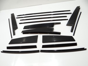 BMW X3 E83 LISTWY DRZWI SHADOW LINE