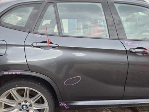 DRZWI PRAWE TYLNE TYŁ BMW X1 E84 B39