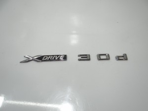 EMBLEMAT NAPIS PRAWY BMW X3 F25 XDRIVE 3.0D