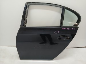 BMW E60 DRZWI LEWE TYLNE CARBONSCHWARZ