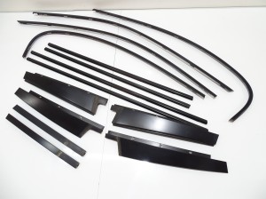 BMW E60 MAT LISTWY DRZWI SHADOW LINE