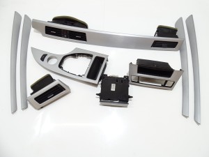 LISTWY DEKORY ALUMINIUM BMW E60 E61 EU