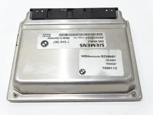 STEROWNIK KOMPUTER SILNIKA BMW E60 M54 MANUAL 7549387